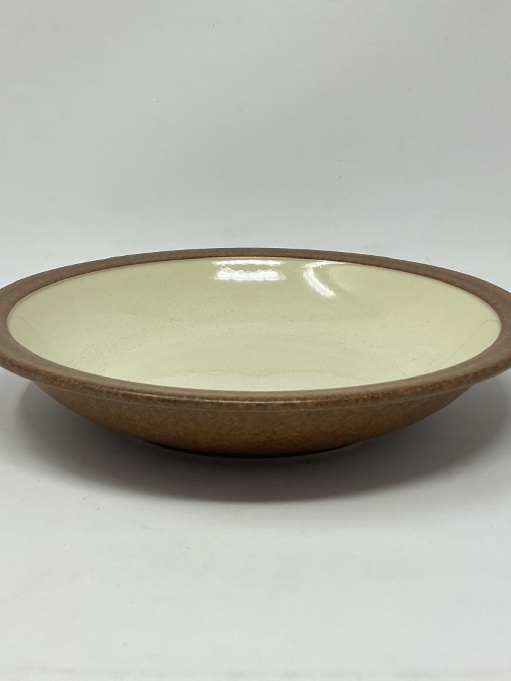 Denby Energy Cinnamon Stoneware Rimmed Soup Cereal Bowl (8 available $45 EACH)